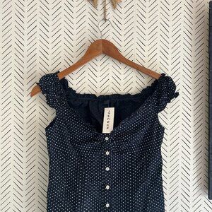 PacSun Blue Polka Dot Elena